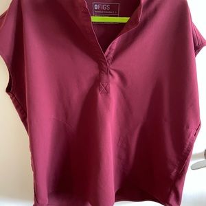 Figs Rafaela scrub top size Large